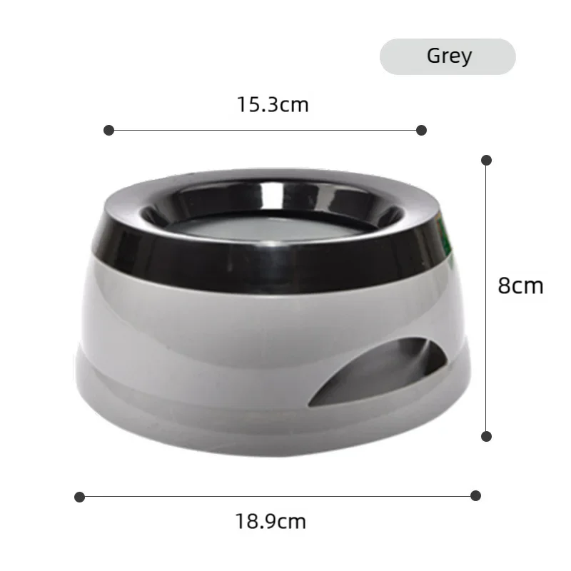 Pet Dog Bowls Floating Not Wetting Mouth Cat Bowl No Spill Drinking Water Feeder Plastic Portable Dog Bowl Dog Accessories