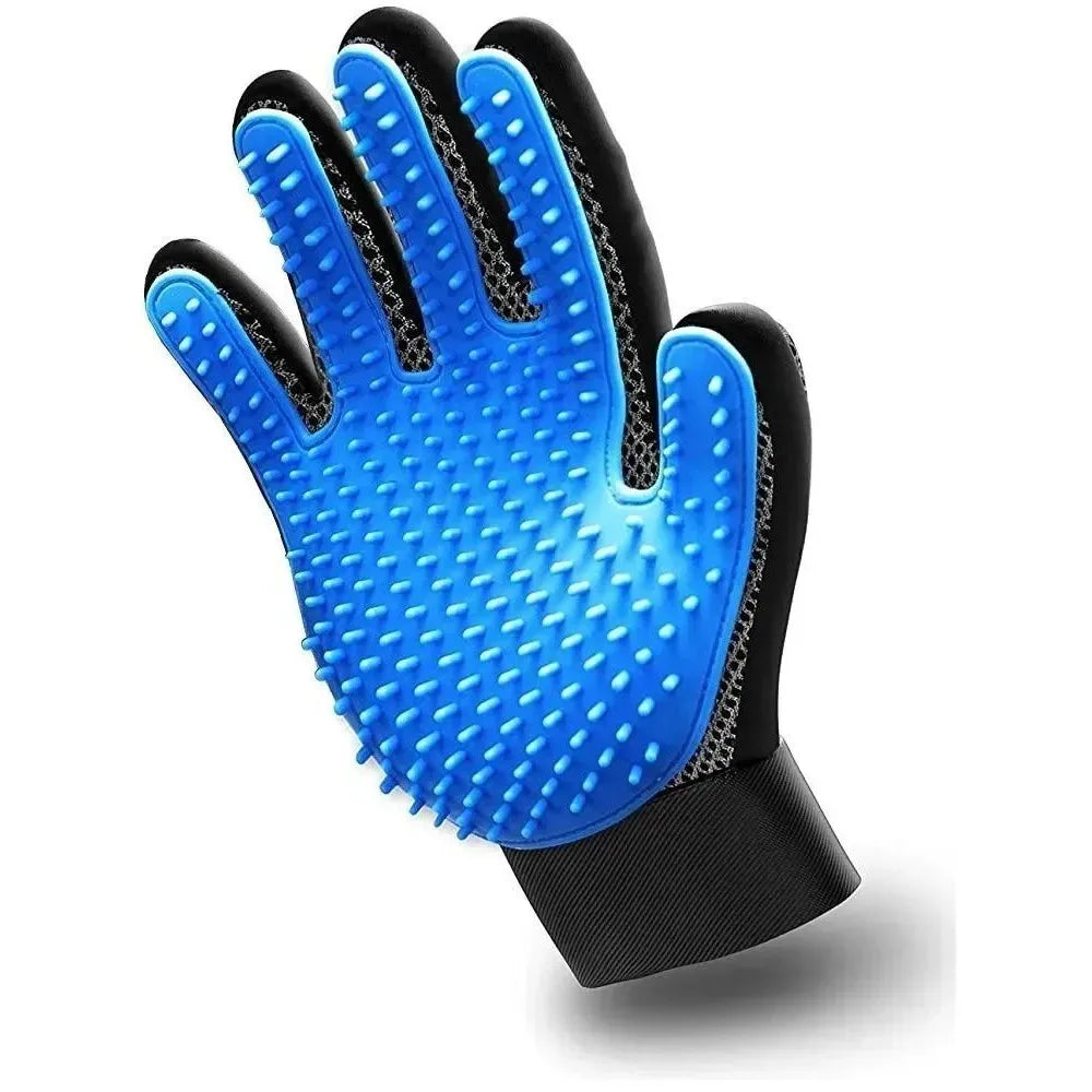Pet Grooming Gloves Cat Dog Shedding Brush Bathing Mitt Remove Loose Fur Tool