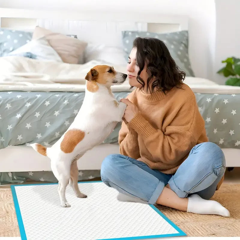 Dog Pee Pads | Various Sizes Of Premium Disposable Dog Training Pads | Super Absorbency | Blue Extra Strength Leak-Proof
