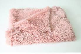Pink Cat Furry Blanket