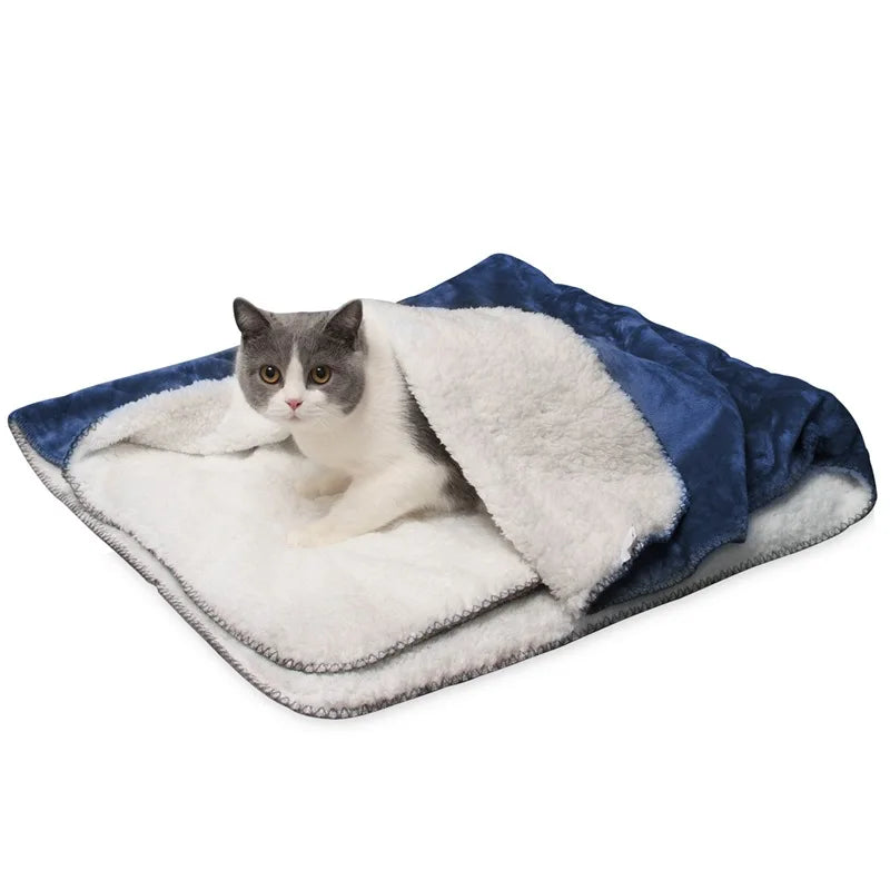 Waterproof Dog Pet Blanket Cover Water-Resistant Pet Blanket for Bed Couch Protection Soft Plush Reversible Blanket for Dog