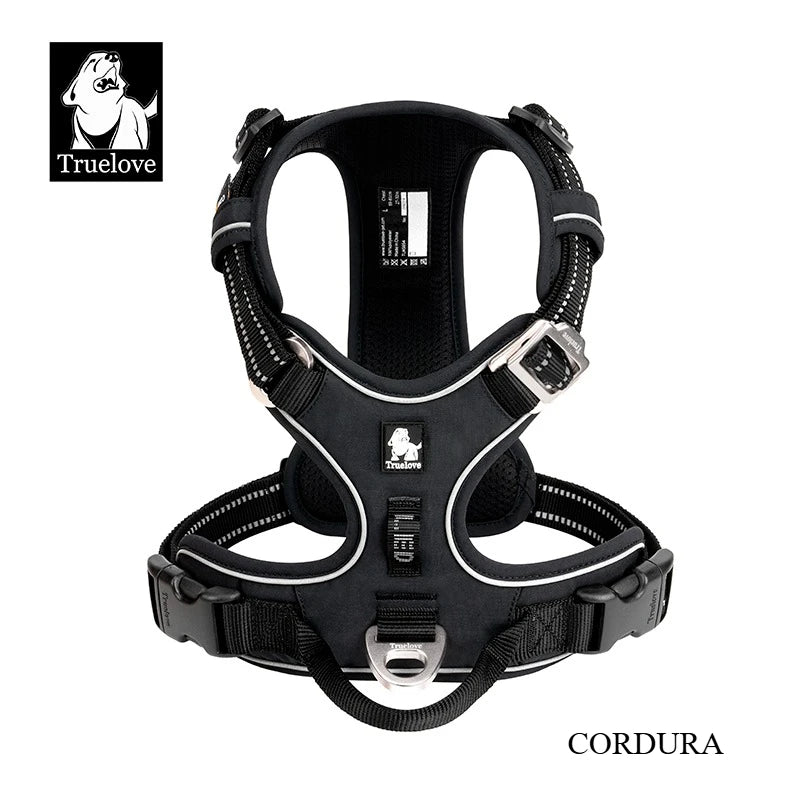 No Pull Dog Harness Reflective Breathable Adjustable Training Vest for Small Medium Large Dogs Night Walking TLH5657