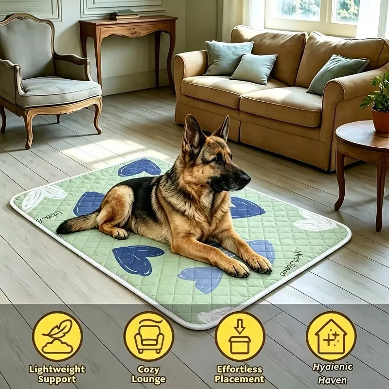 Ice Cool Upgrade Extra Large Cooling Dog Mat Cooling And Breathable Small Big Dogs Pad Breathable Pet Cold Bed