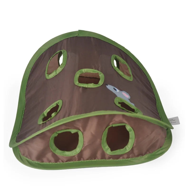 Foldable Cat Tunnel Tube Interactive Fun Kitty Training Toy Boredom Buster for Puppy Kitten Pet Supplies Cat Accessory