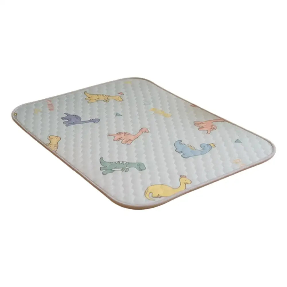 Pet Mat Reusable Washable Ice Silk Crate Pad Sofa Cushion Heat-Relief Blanket Protector for Dog Cat Car Travel Office Access