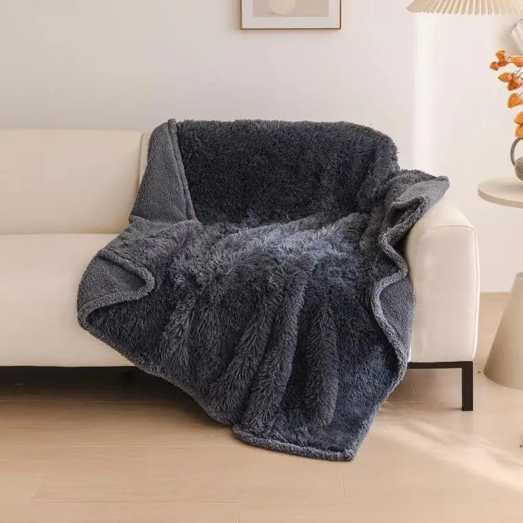 Waterproof Pet Blanket Liquid Pee Proof Dogs Blankets For Sofa Bed Couch Shaggy Large Size Reversible Furniture Protector Cover