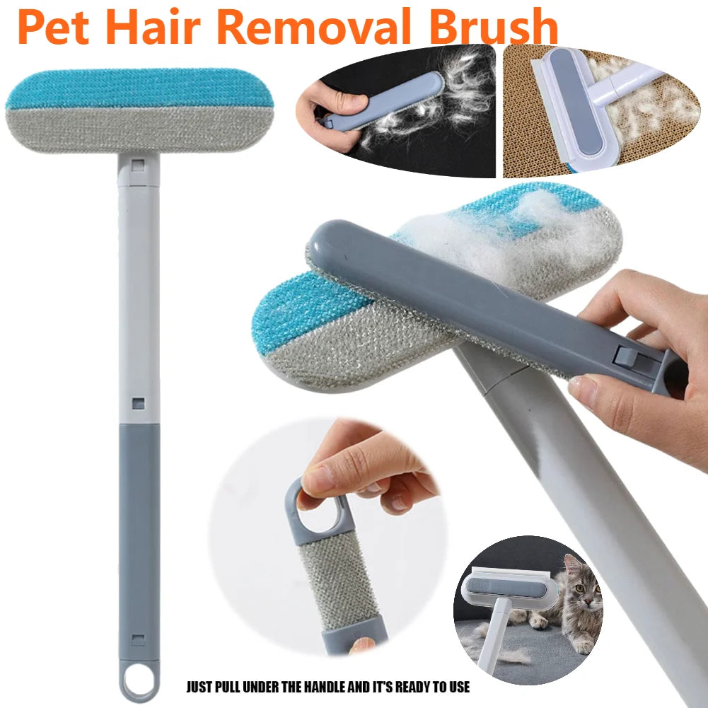 3 in 1 Pet Hair Remover Brush Pet Fur Cleaning Tool Cat Dog Hair Remover Brush Pet Supplies