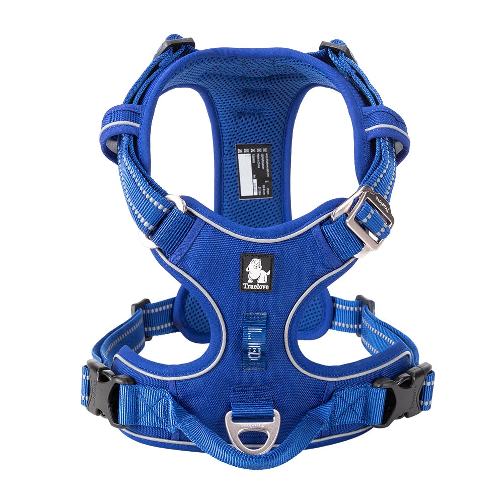No Pull Dog Harness Reflective Breathable Adjustable Training Vest for Small Medium Large Dogs Night Walking TLH5657