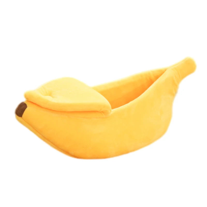 Banana Dog or Cat Bed House Funny Cute Cozy Cat Mat Beds Warm Durable Portable Pet Basket Kennel Dog Cushion Cat Pet Supplies ﻿