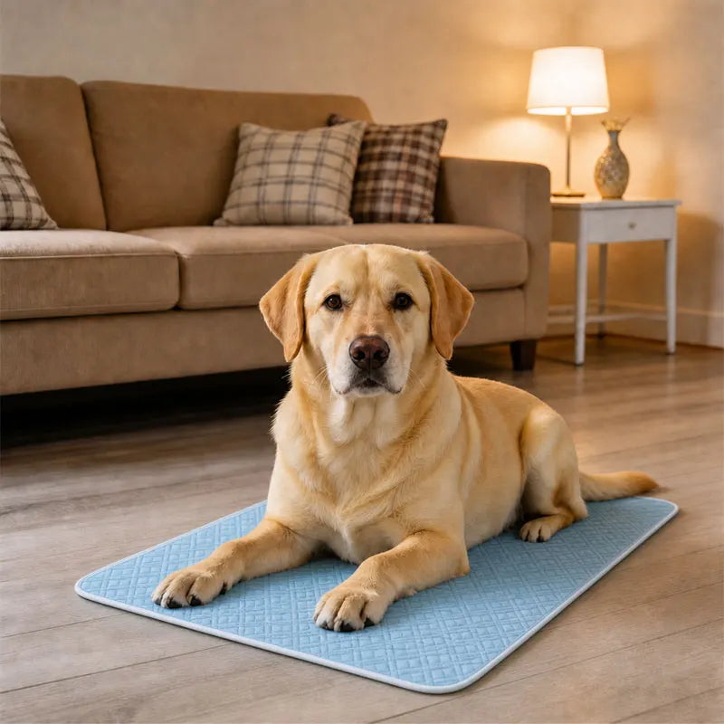 Summer Cooling Pad For Pet Cat or Dog Blanket Breathable Comfortable Pet Bed Washable Ice Feeling Pad For Small Large Dogs Pets