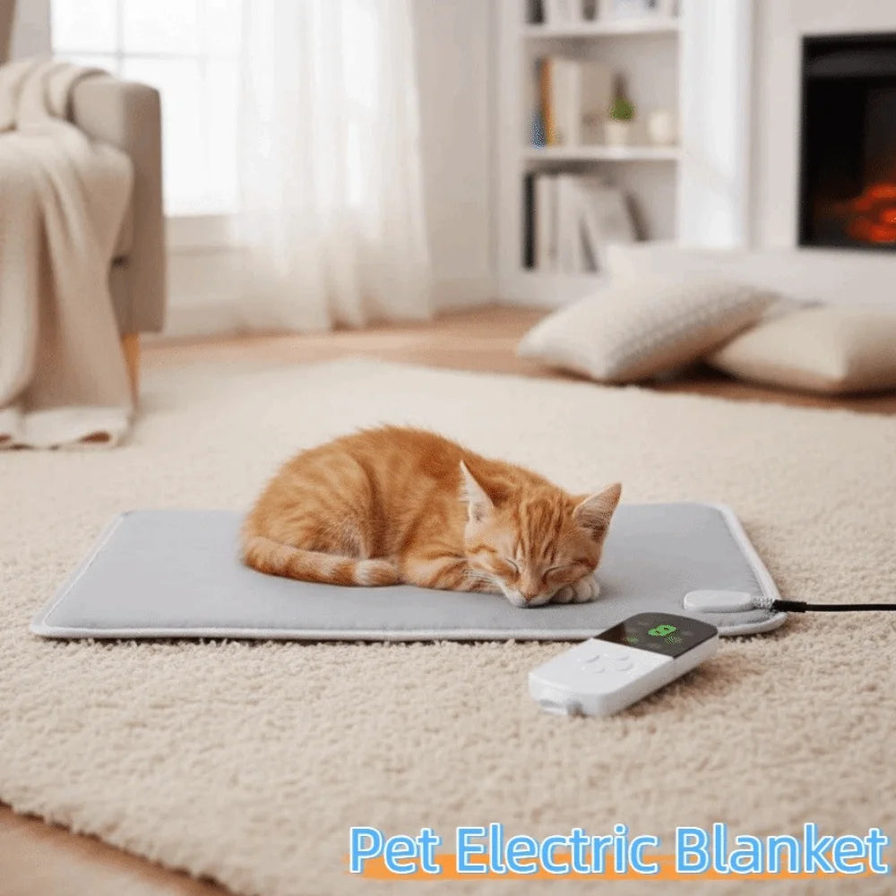 Bite Proof Pet Electric Blanket Waterproof Anti-scratch  Cozy Safe Dog Electric Mattress Cat Heating Pad For Cats and Dogs