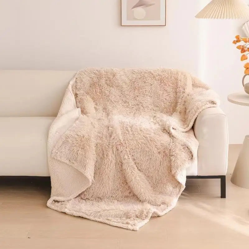 Waterproof Pet Blanket Liquid Pee Proof Dogs Blankets For Sofa Bed Couch Shaggy Large Size Reversible Furniture Protector Cover
