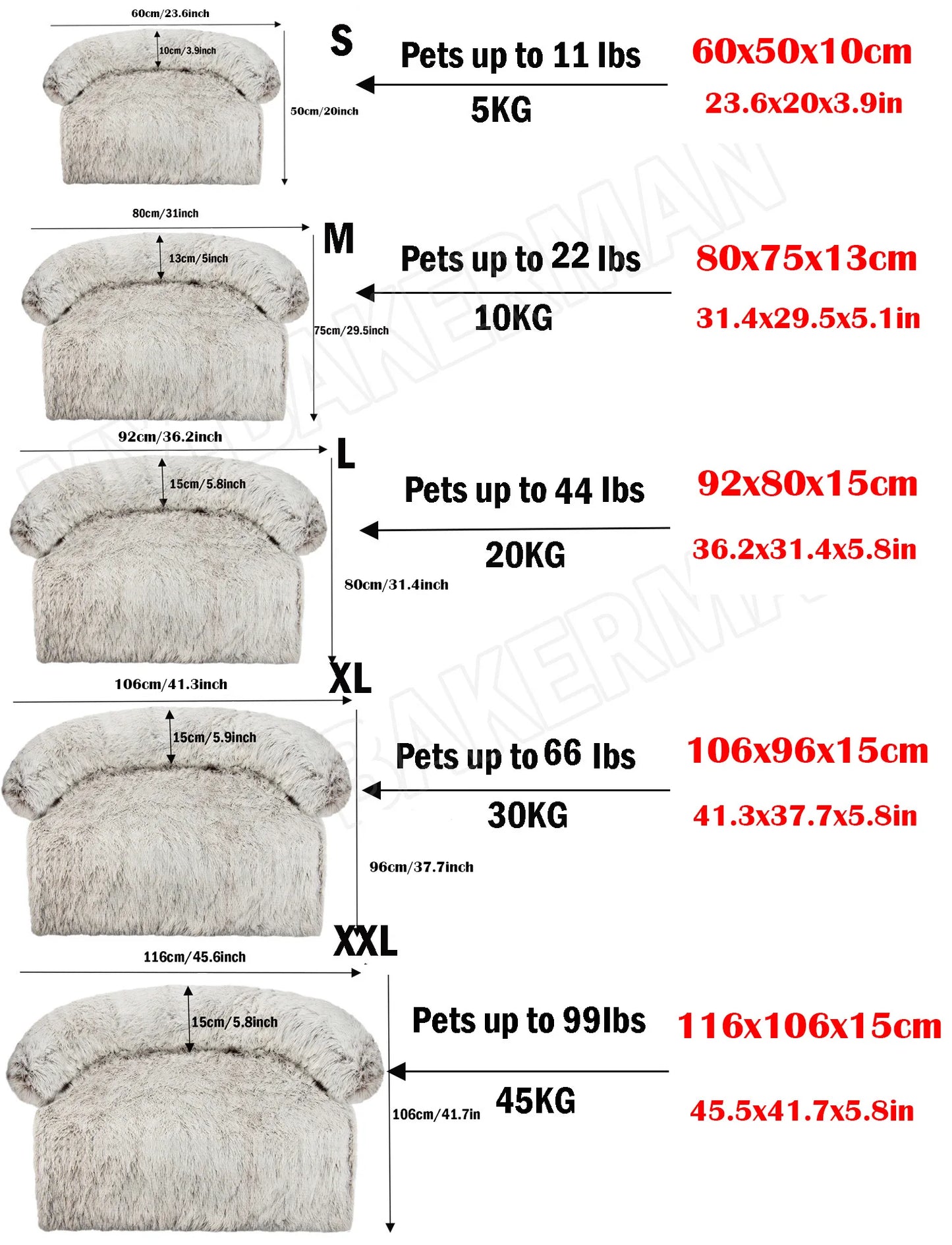 Washable Blanket Sofa Cover Large Dog Bed Sofa Plush Dog Pet House Sofa Cushion Plush Warm Kennel Pet Cat Puppy Cushion. Winter