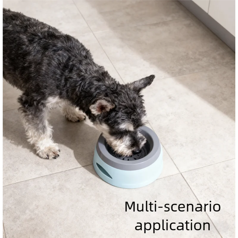 Pet Dog Bowls Floating Not Wetting Mouth Cat Bowl No Spill Drinking Water Feeder Plastic Portable Dog Bowl Dog Accessories