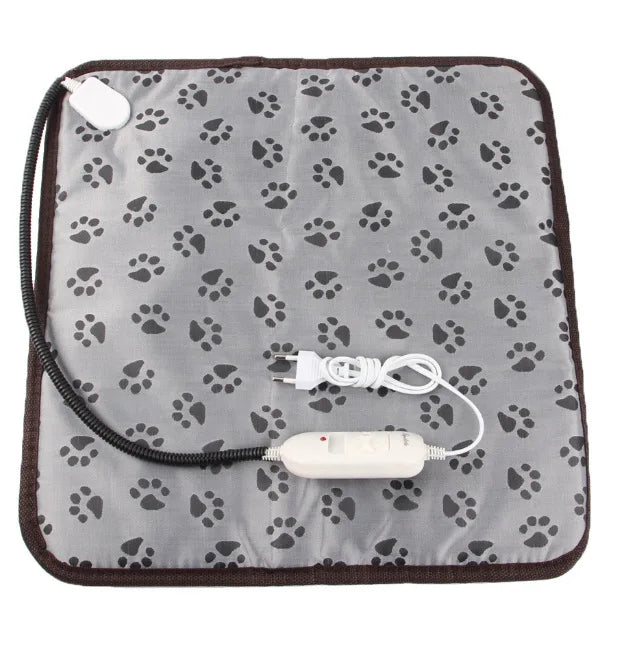 1PCS  Dog and cat electric blanket heating pad pet mattress waterproof anti-bite adjustable temperature chair cushion