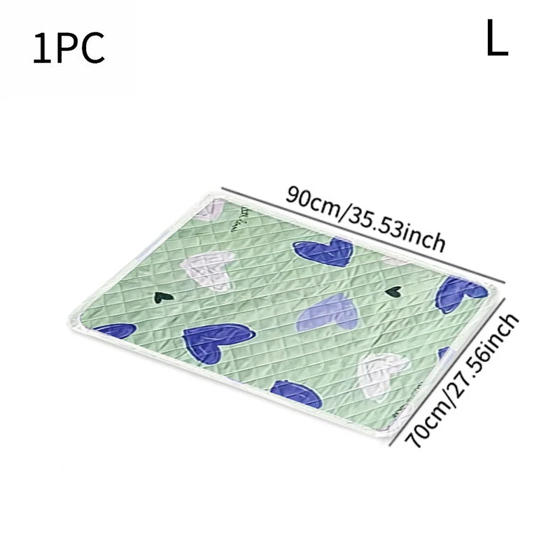 Ice Cool Upgrade Extra Large Cooling Dog Mat Cooling And Breathable Small Big Dogs Pad Breathable Pet Cold Bed