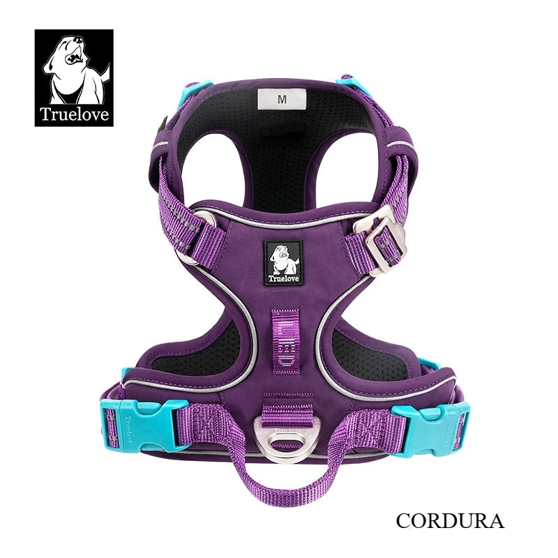 No Pull Dog Harness Reflective Breathable Adjustable Training Vest for Small Medium Large Dogs Night Walking TLH5657