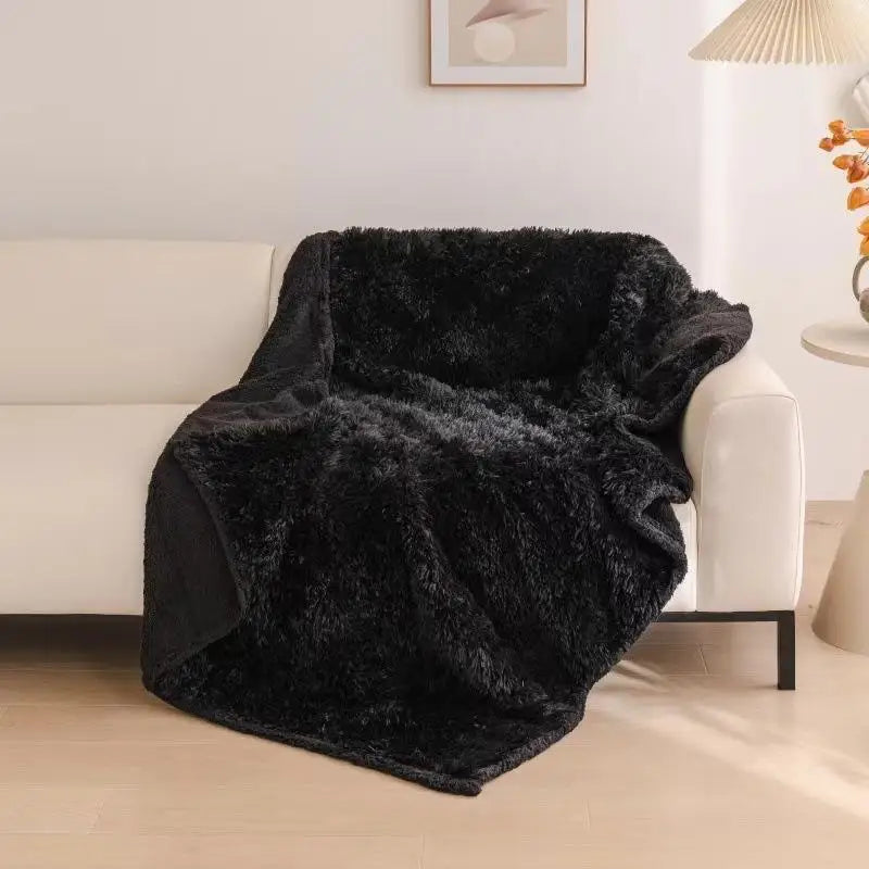 Waterproof Pet Blanket Liquid Pee Proof Dogs Blankets For Sofa Bed Couch Shaggy Large Size Reversible Furniture Protector Cover