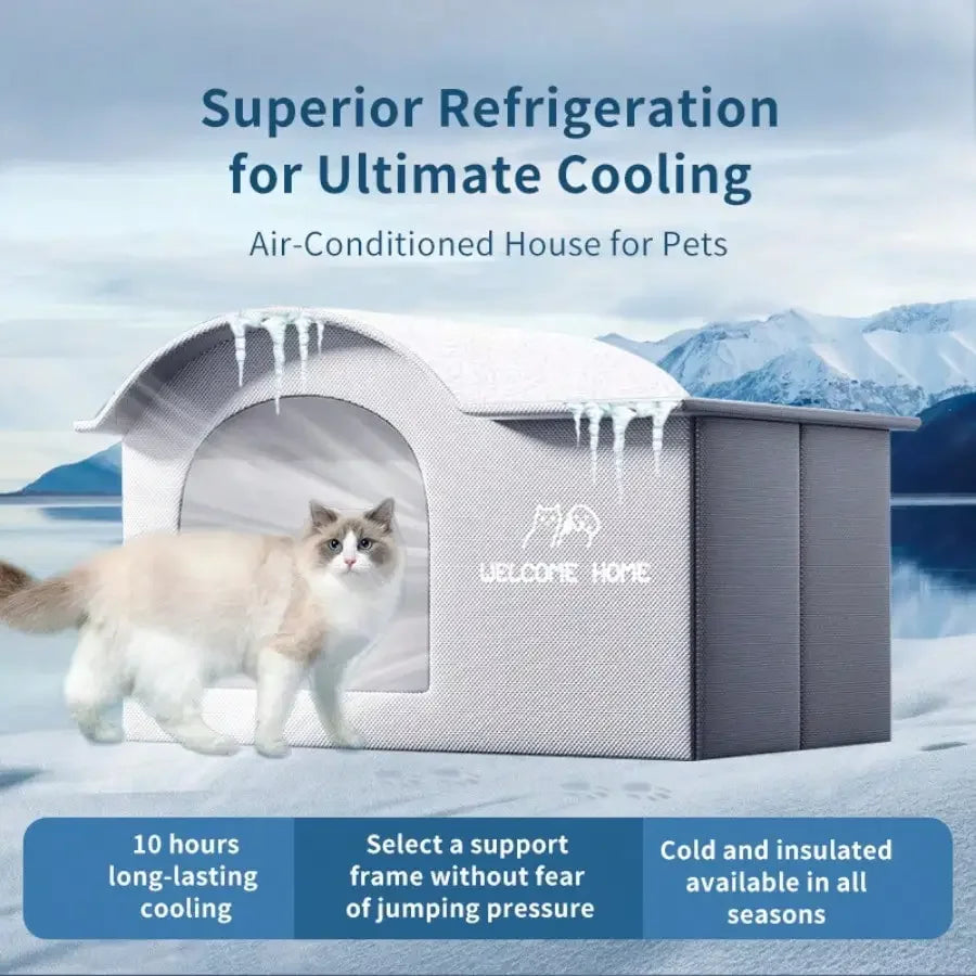 Summer small Cat/Dog Ice House Air Conditioning BED Summer Cooling Tool Nest Cat/Dog Four Seasons Pet Ice House