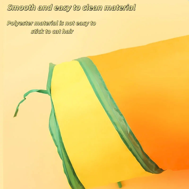 Foldable Cat Tunnel Tube Interactive Fun Kitty Training Toy Boredom Buster for Puppy Kitten Pet Supplies Cat Accessory