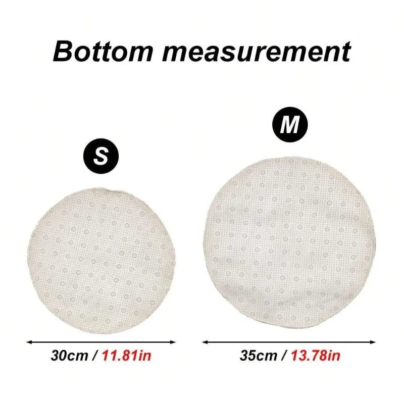 Winter Plush Cat Bed Mat Round Pet Bed for Cats Small Dogs Fleece Pet Sleeping Mat Kitten Puppy Nest Pet Cushion Cat Accessories