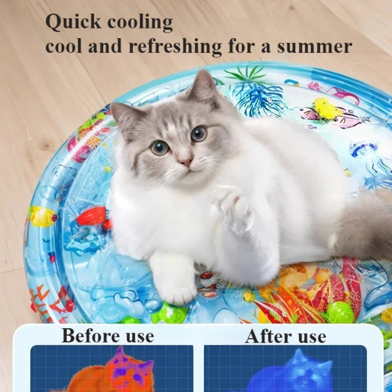 Cat Mat Cooling Summer Pad Mat For Dogs Cat Blanket Sofa Breathable Pet Dog Bed Summer Washable For Small Medium Large Dogs Car