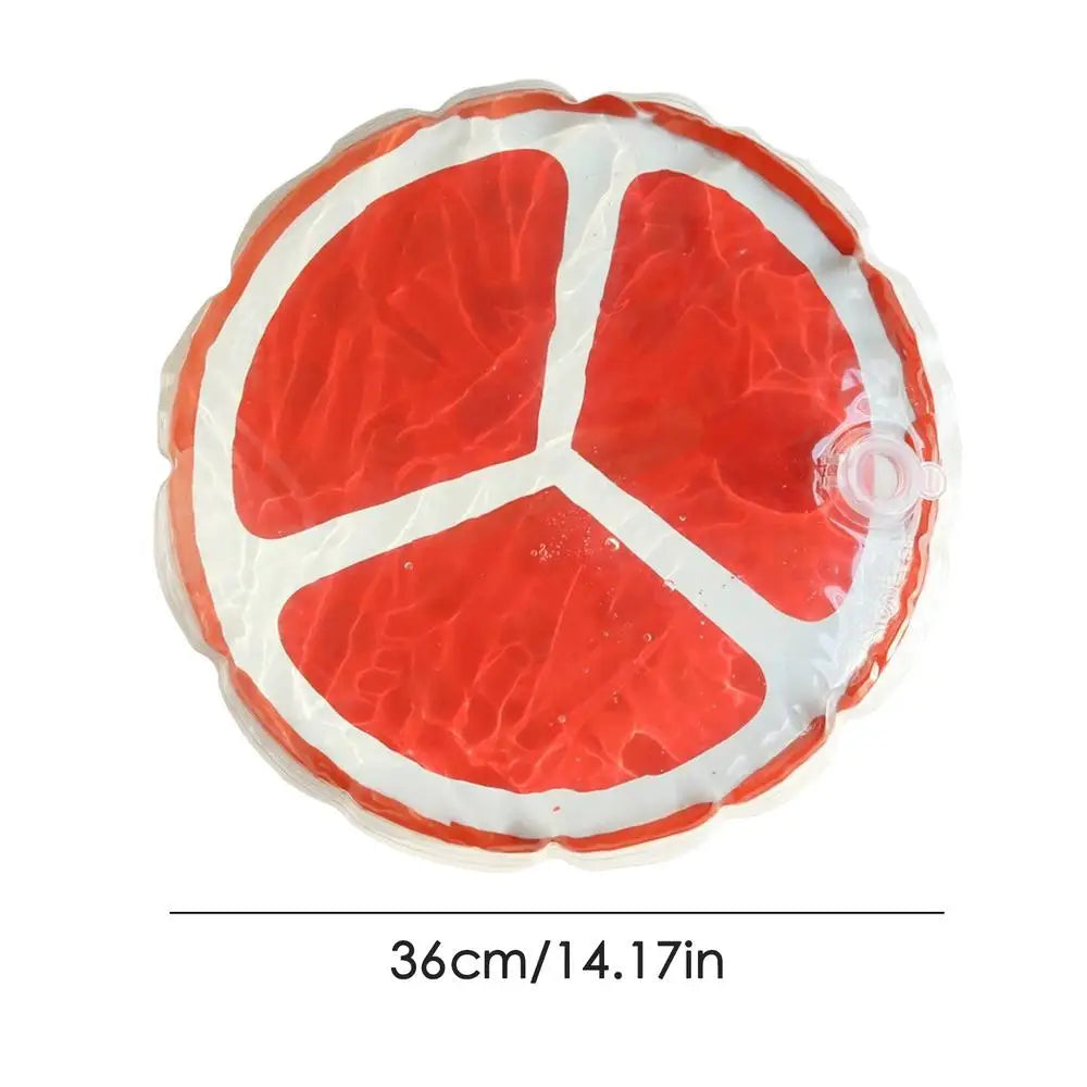 Pet Cooling Mat Cute Water Sensory Pad For Puppy Cute Fruit Pattern Cooler Cushion Pad Bed Sleeping Mattress For Dogs And Cats