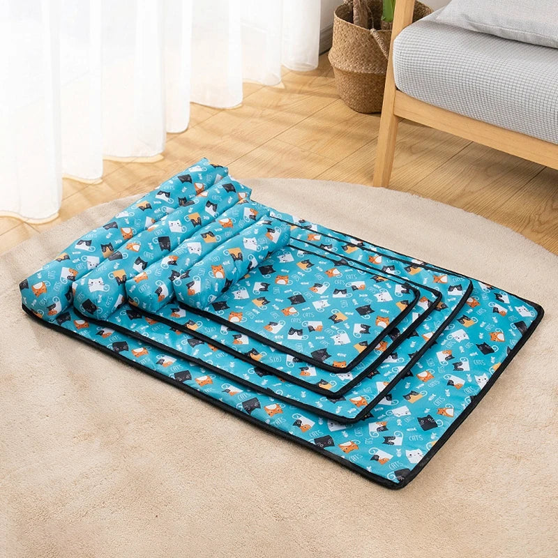 Pet Dog Bed Warm Cushion for Small Medium Large Dogs Sleeping Beds Waterproof Baskets Cats House Kennel Mat Blanket Pet Products