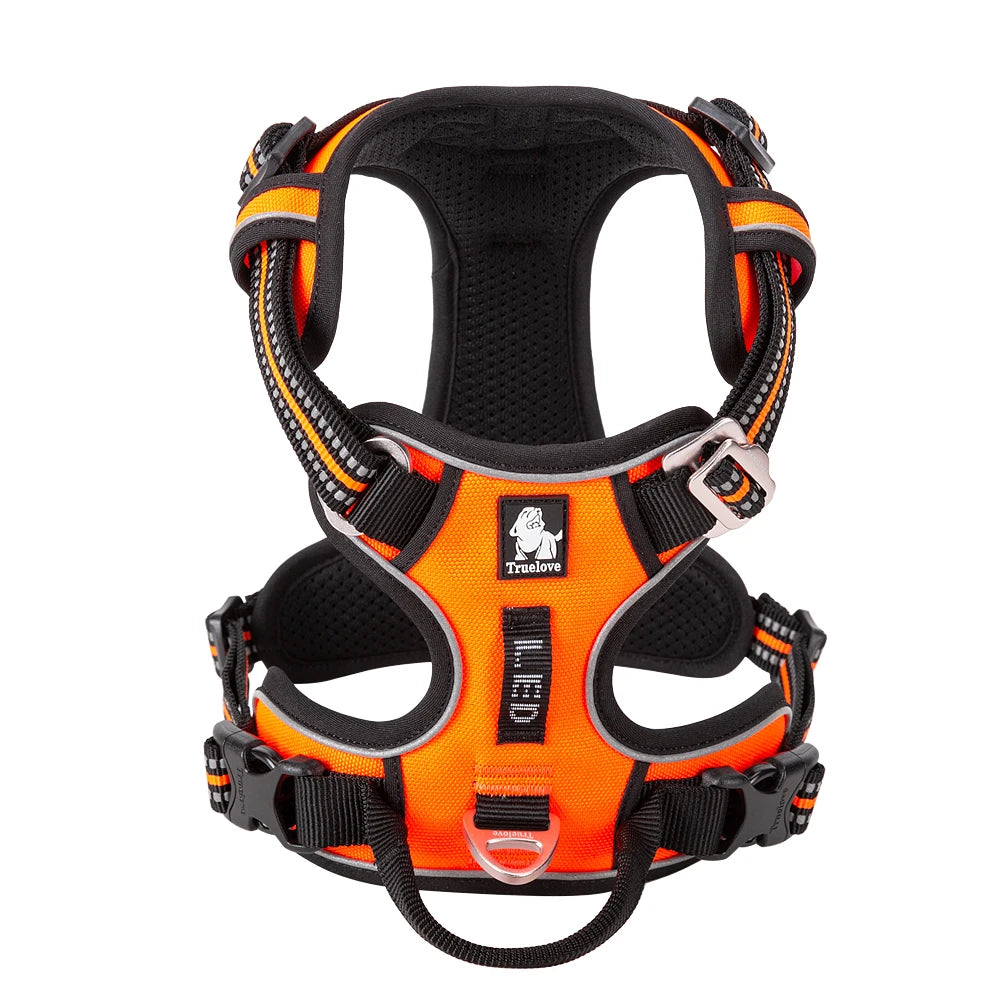 No Pull Dog Harness Reflective Breathable Adjustable Training Vest for Small Medium Large Dogs Night Walking TLH5657