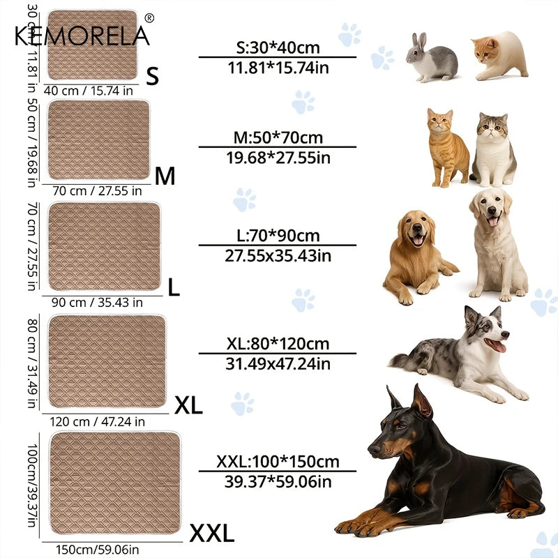 Dog or Cat Summer Cooling Pad Mat Washable Puppy Big Dog Ice Gel Bed Mattress Cool Mascotas Cushion Blanket Pet supplies