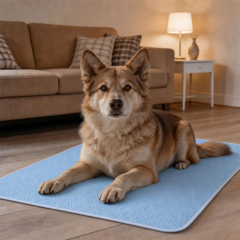 Summer Cooling Pad For Pet Cat or Dog Blanket Breathable Comfortable Pet Bed Washable Ice Feeling Pad For Small Large Dogs Pets
