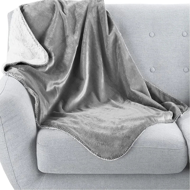 Waterproof Dog Pet Blanket Cover Water-Resistant Pet Blanket for Bed Couch Protection Soft Plush Reversible Blanket for Dog