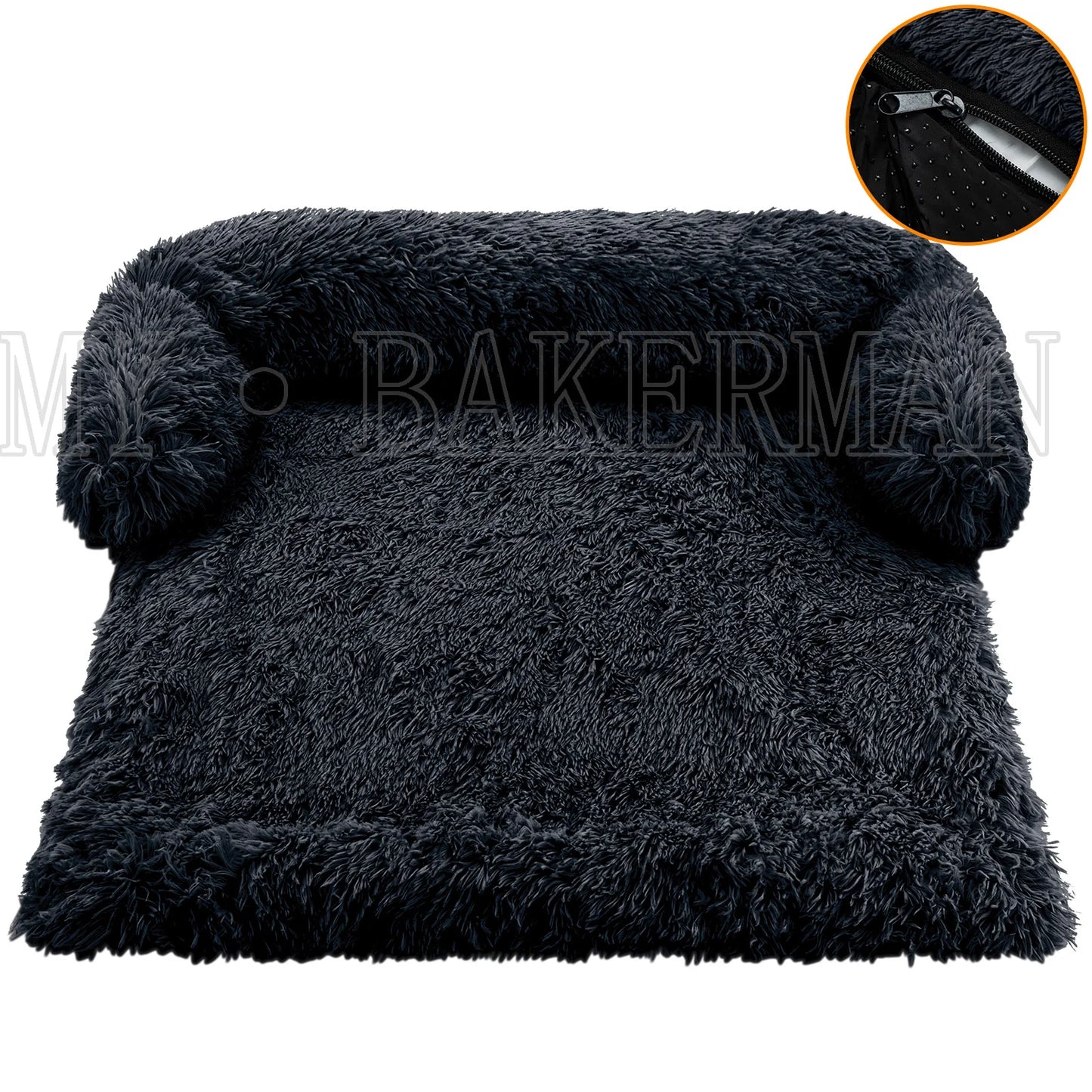 Washable Blanket Sofa Cover Large Dog Bed Sofa Plush Dog Pet House Sofa Cushion Plush Warm Kennel Pet Cat Puppy Cushion. Winter