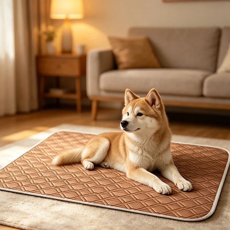 Dog or Cat Summer Cooling Pad Mat Washable Puppy Big Dog Ice Gel Bed Mattress Cool Mascotas Cushion Blanket Pet supplies