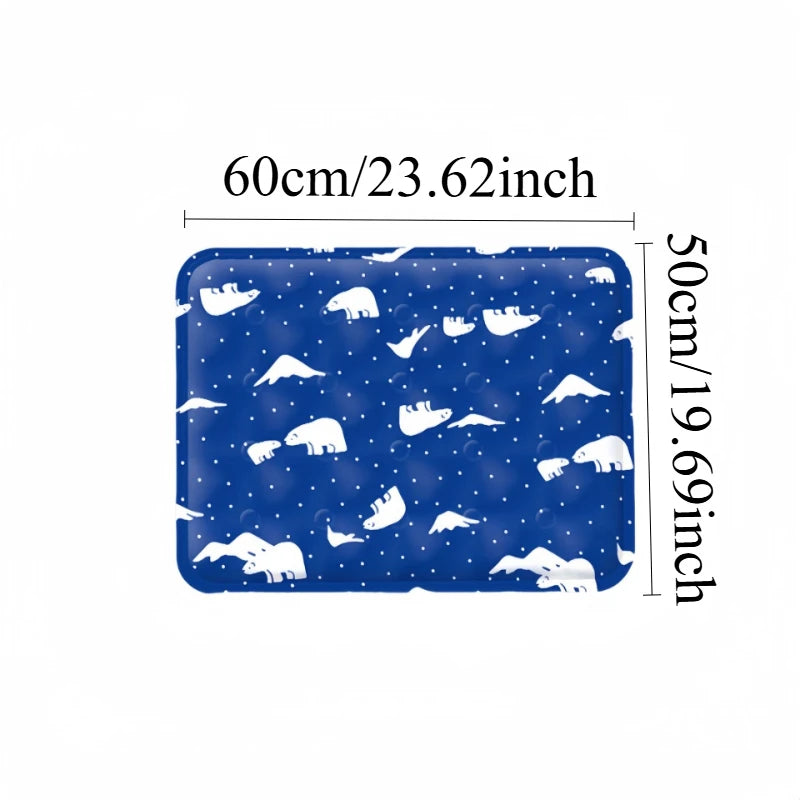 Dog Cooling Mat Summer Pet Cold Bed Extra Large For Small to Big Dogs Pet Accessories Cat Durable Blanket Sofa Cat Ice Pad Blanket