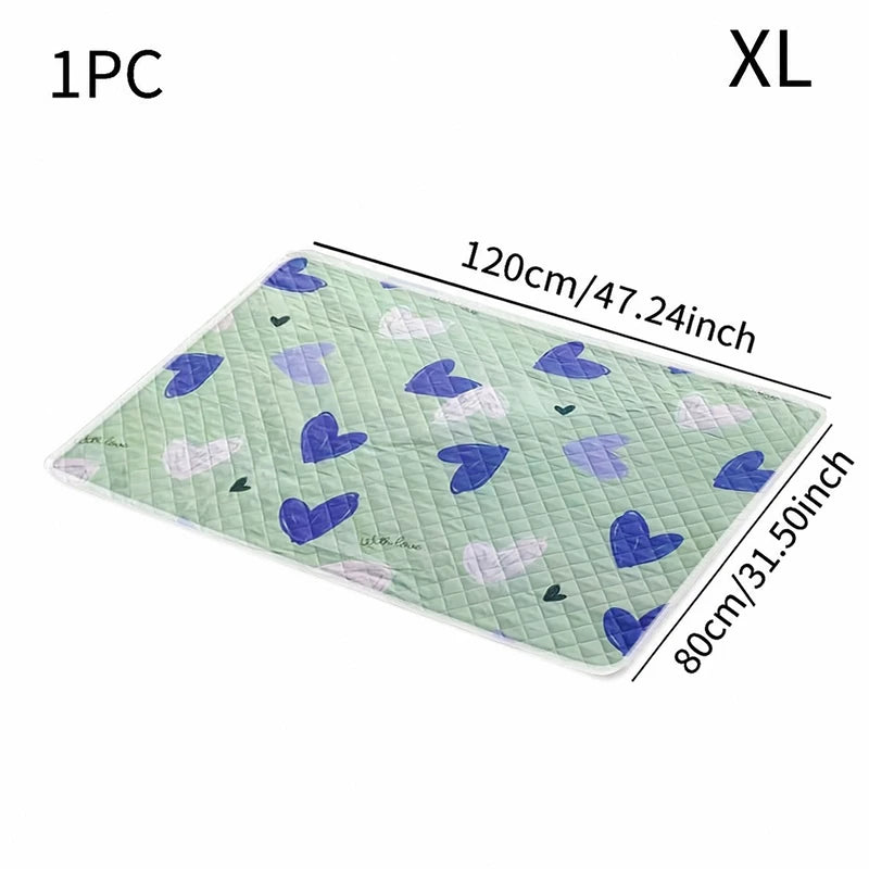 Ice Cool Upgrade Extra Large Cooling Dog Mat Cooling And Breathable Small Big Dogs Pad Breathable Pet Cold Bed