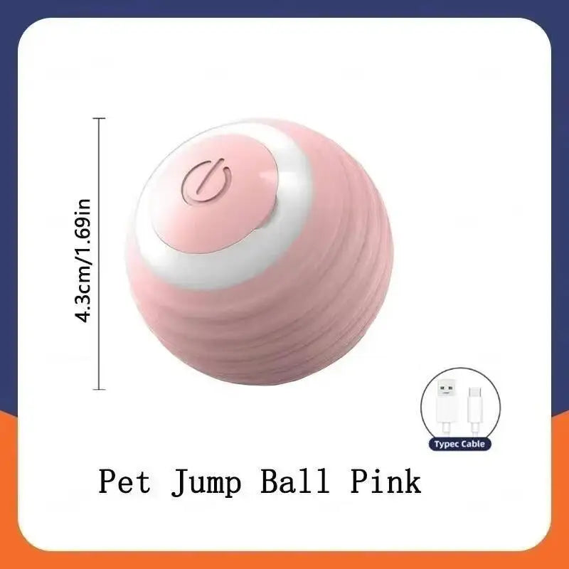 Smart Dog Toys Ball Electronic Interactive Pet Toy Moving Ball USB Automatic Moving Bouncing for Puppy Birthday gift Cat Product