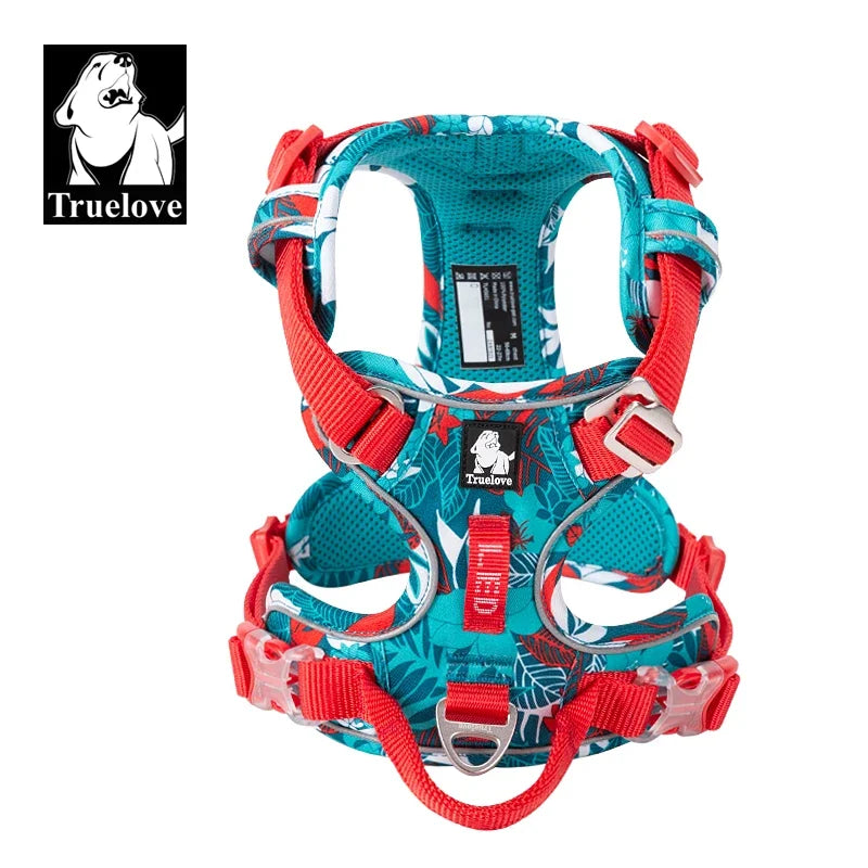 Pet Explosion-proof Dog Harness Camouflage Reflective Nylon Special Edition and Upgrade Version Easy to Adjust