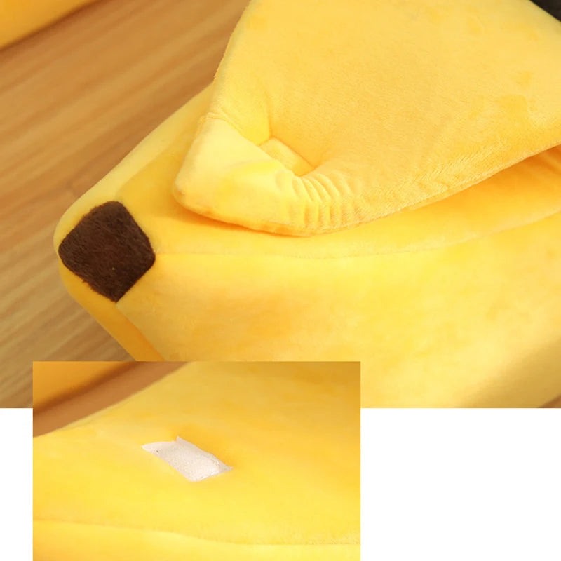 Banana Dog or Cat Bed House Funny Cute Cozy Cat Mat Beds Warm Durable Portable Pet Basket Kennel Dog Cushion Cat Pet Supplies ﻿