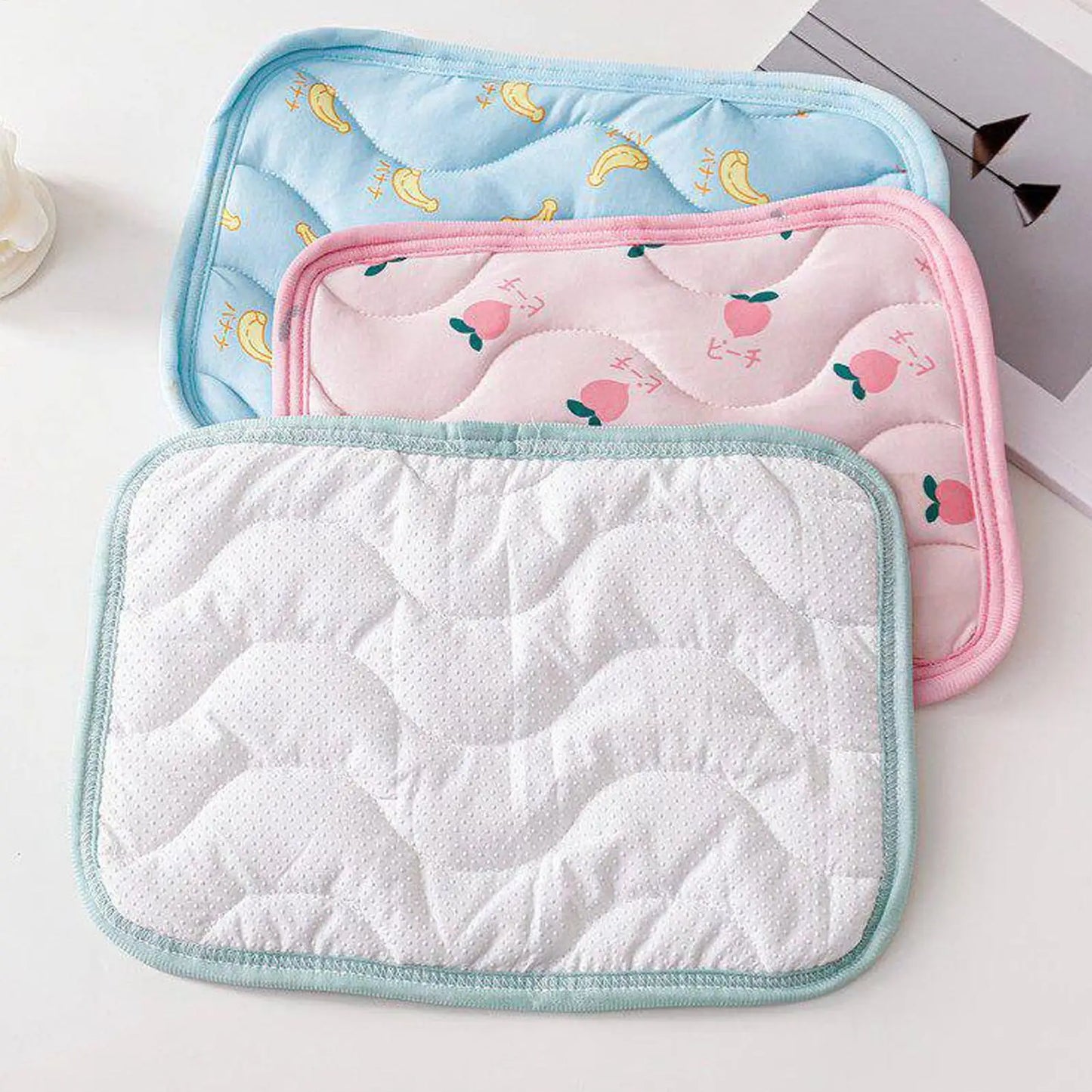 Cat Dog Ice silk guinea pig cooling mat Summer cooling mat Pet Cold Bed Pet Cooling Blanket Washable Small Animals Sleeping Bed