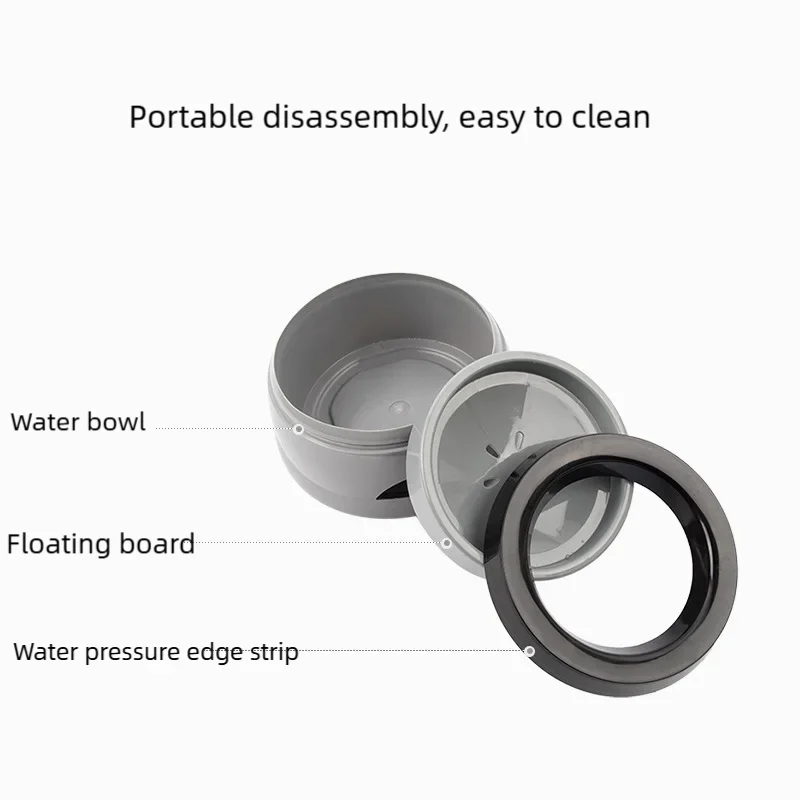 Pet Dog Bowls Floating Not Wetting Mouth Cat Bowl No Spill Drinking Water Feeder Plastic Portable Dog Bowl Dog Accessories