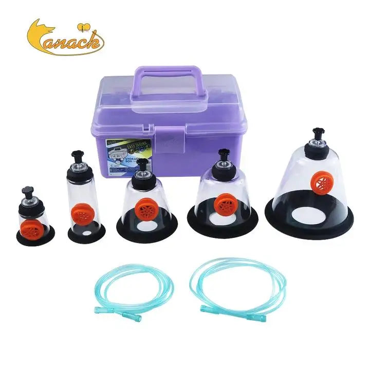 Pet Oxygen Mask Kit Oxygen Inhalation Atomizing Mask for Cats and Dogs 5 Sizes Veterinary Clinic Supplies