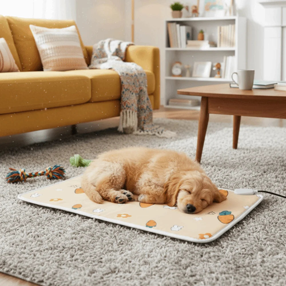 Bite Proof Pet Electric Blanket Waterproof Anti-scratch  Cozy Safe Dog Electric Mattress Cat Heating Pad For Cats and Dogs