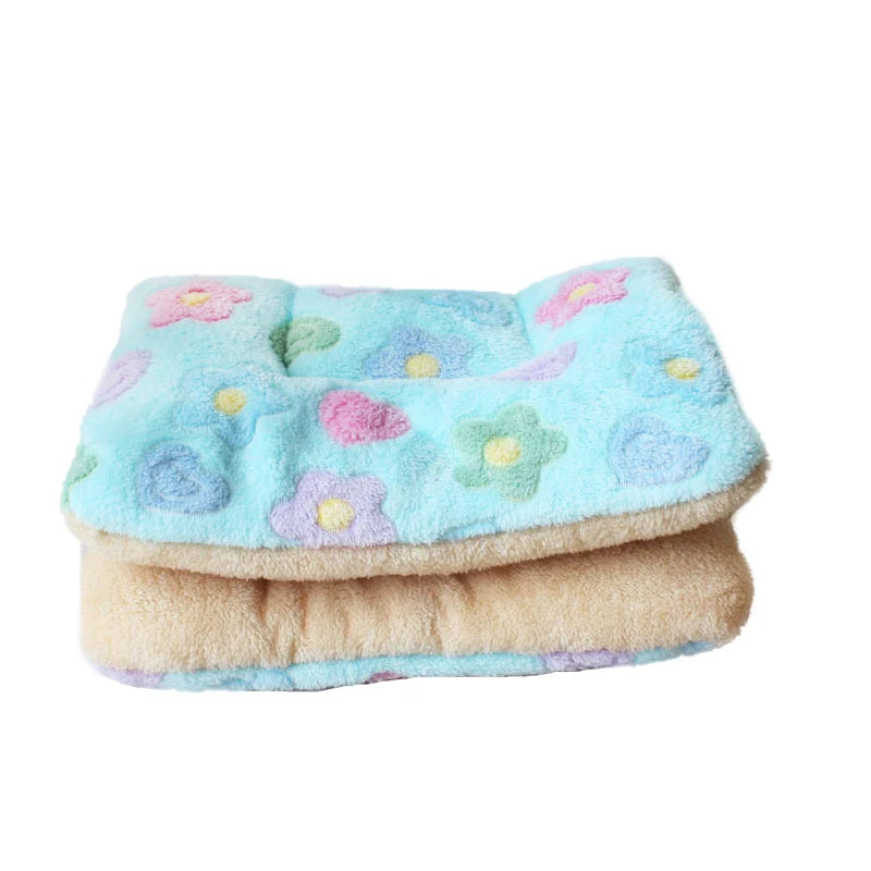 Flannel Pet Pad Dog Bed Thickened Sleeping Pad Dog Blanket Suitable for Chihuahua Labrador Puppy Kitten Small Large Dog Pet Rug