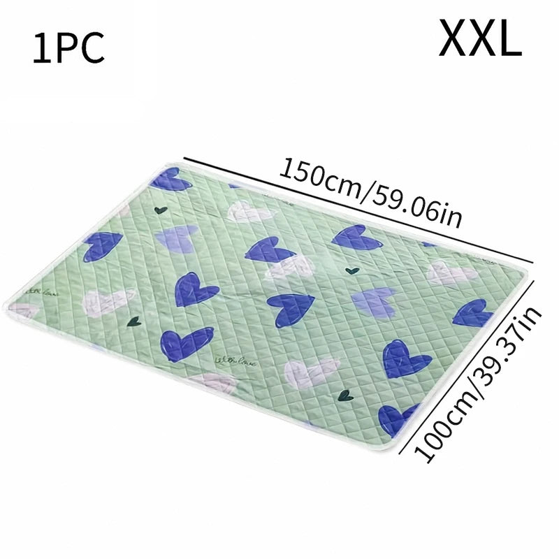 Ice Cool Upgrade Extra Large Cooling Dog Mat Cooling And Breathable Small Big Dogs Pad Breathable Pet Cold Bed