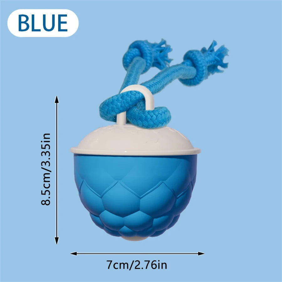 Smart Self-Rolling Electric Dog Ball with Sound Autonomous Operation Realistic Bark & Roll Chew-Resistant for Small Dog Training