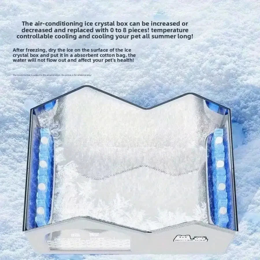 Summer small Cat/Dog Ice House Air Conditioning BED Summer Cooling Tool Nest Cat/Dog Four Seasons Pet Ice House