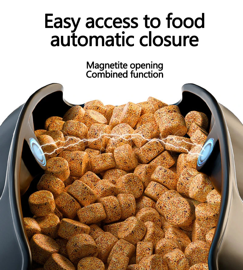 Silicone Dog Treat Pouch Magnetic Closure Pet Training Food Bag Portable Waist Clip Outdoor Puppy Snack Feeding Pocket