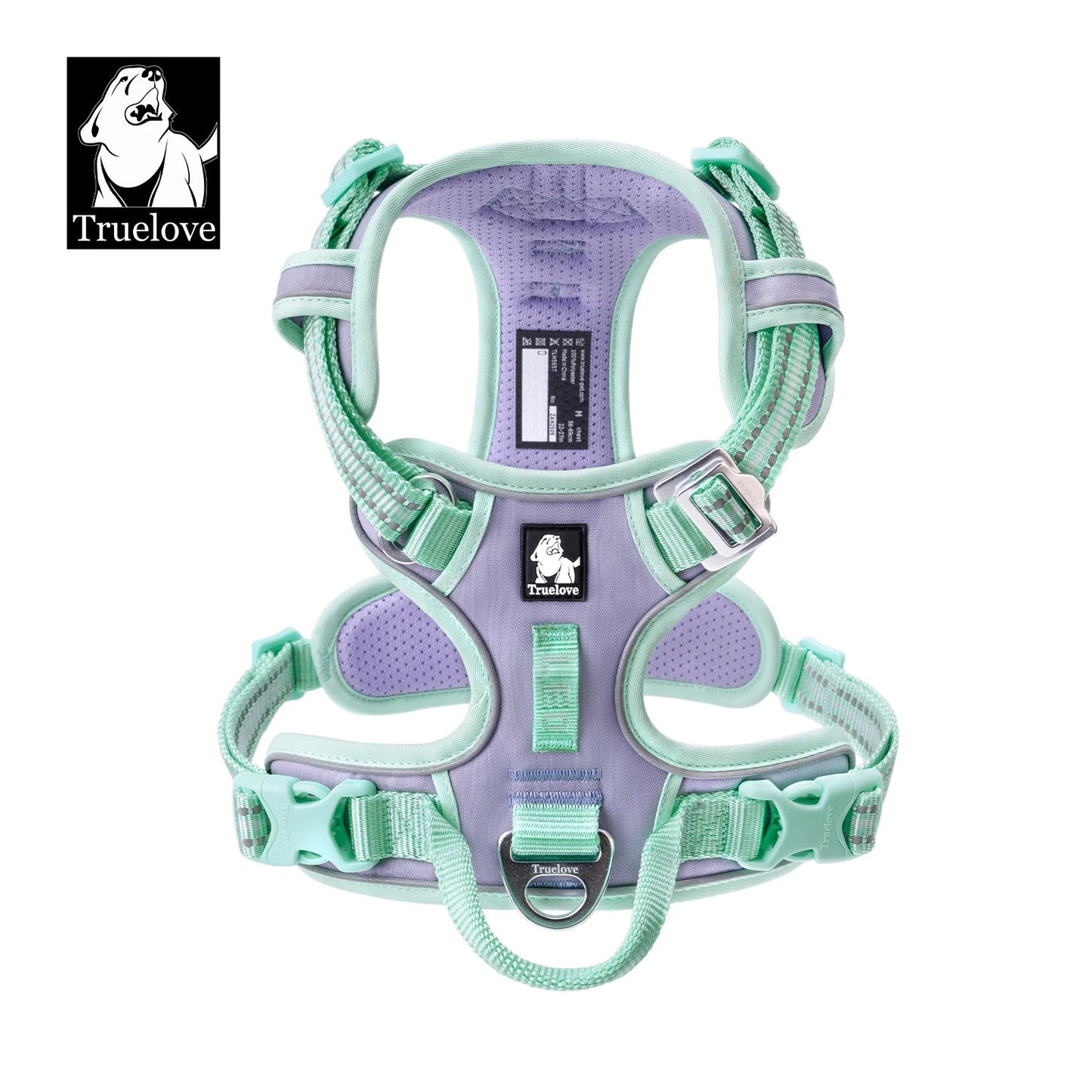 No Pull Dog Harness Reflective Breathable Adjustable Training Vest for Small Medium Large Dogs Night Walking TLH5657