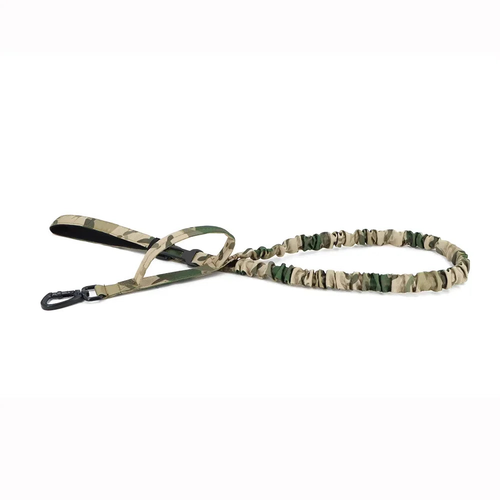 Military Doghttps://www.dsers.com/application/find_products Leashes Adjustable Leash Quick Release Elastic Rope With 2 Control Handle For Medium and Small Dogs Accessories